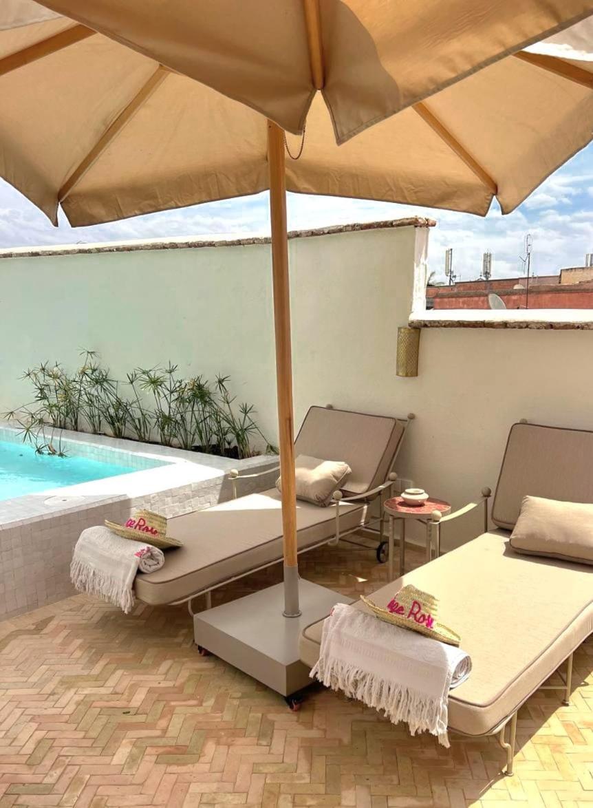Bed and Breakfast Le Singe Rose à Marrakesh Extérieur photo
