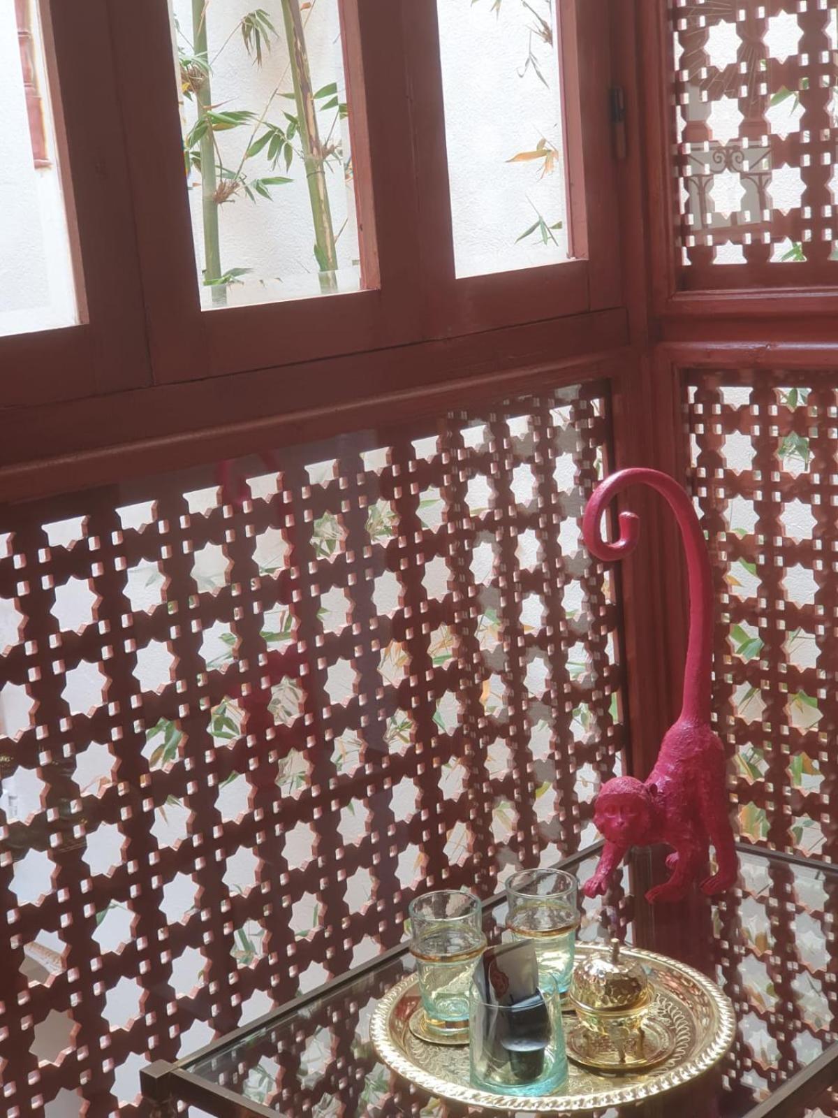 Bed and Breakfast Le Singe Rose à Marrakesh Extérieur photo