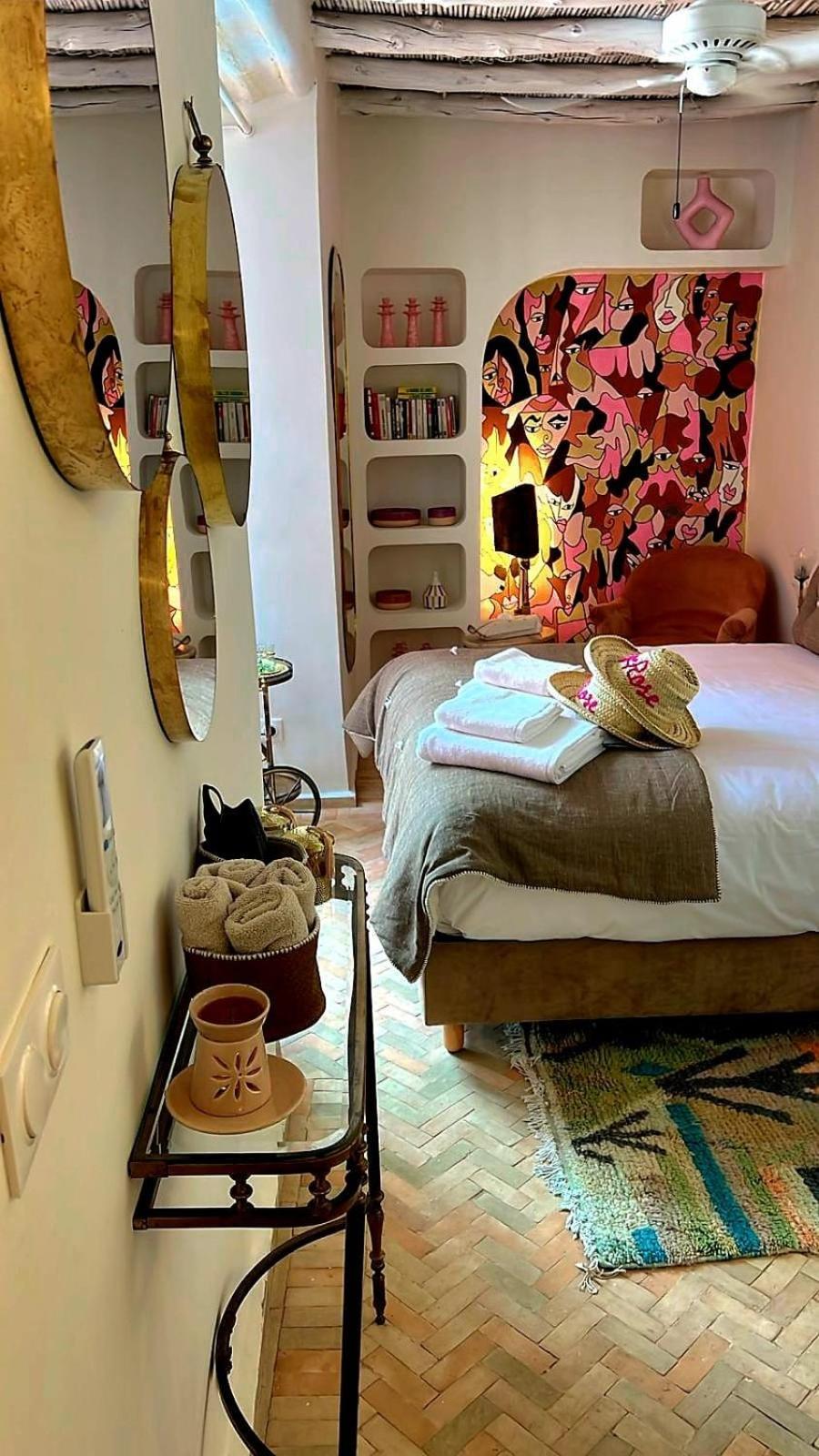Bed and Breakfast Le Singe Rose à Marrakesh Extérieur photo